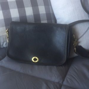 Coach small cross body purse. Used.